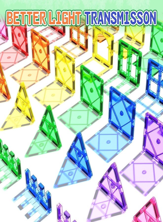 WireScorts® Magnetic Tiles for Kid, Magnetic Building Blocks for Kids 3 4 5 6 7 8 Years, Educational Learning Toys for 2 3 4 5 Year, Magnetic Toys for Kids, Learning Educational Brain Toys - 26Pcs - Image 2
